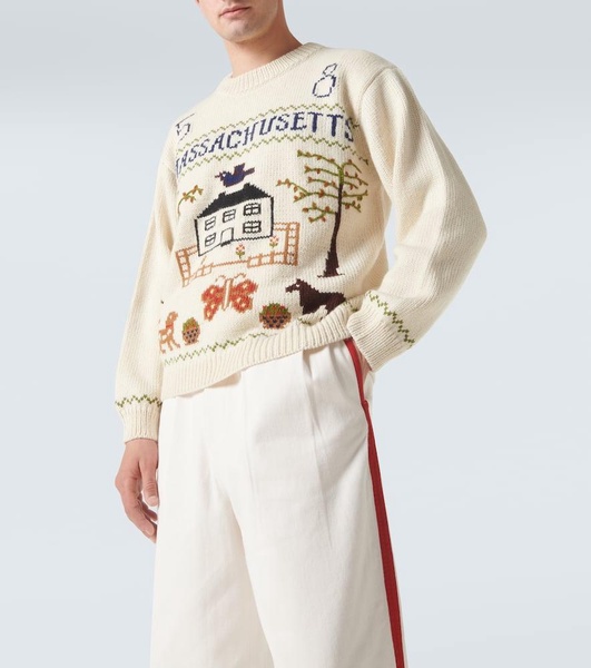 Homestead Sampler wool sweater