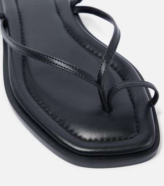 Turner leather thong sandals