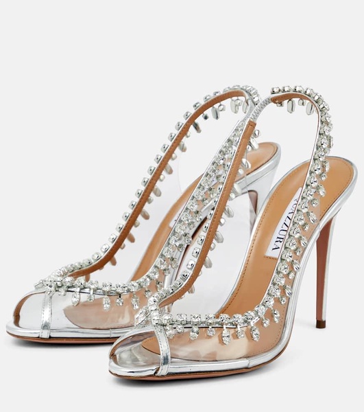 Temptation 105 embellished PVC sandals