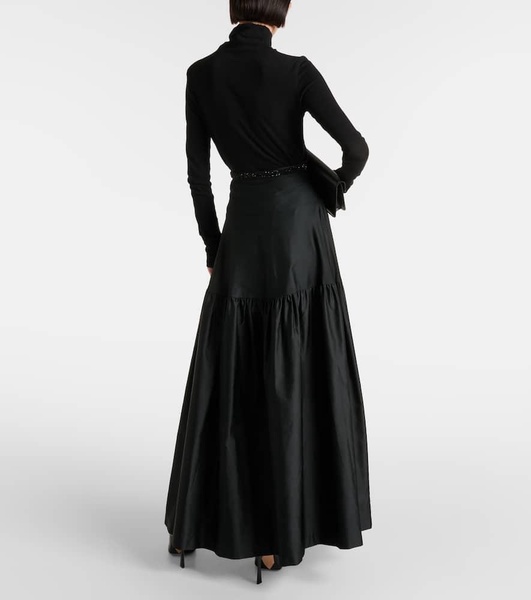 Brasile embellished maxi skirt