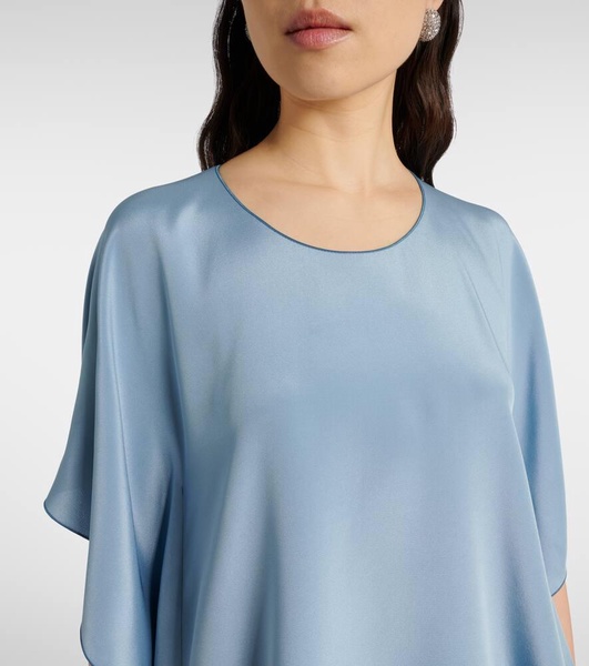 Oronte silk crêpe de chine blouse