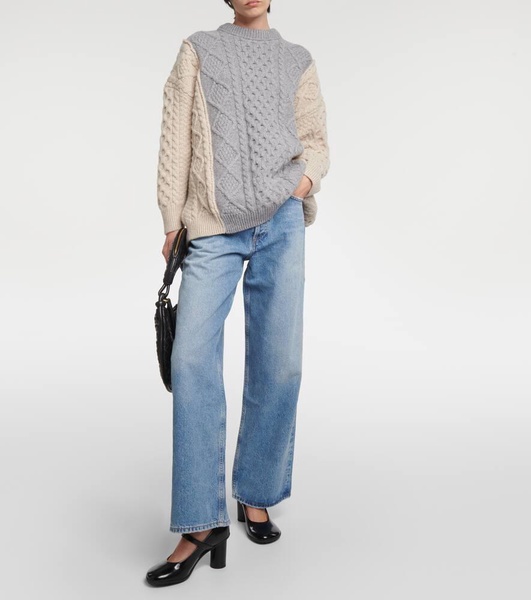 Low Slung Baggy straight jeans