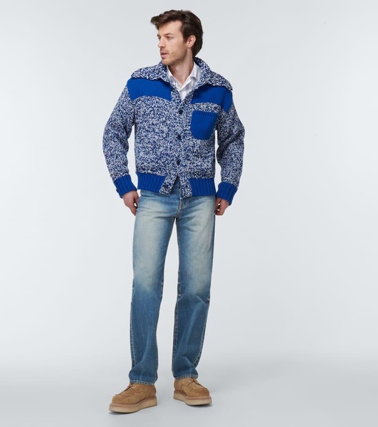 Asagao high-rise straight jeans
