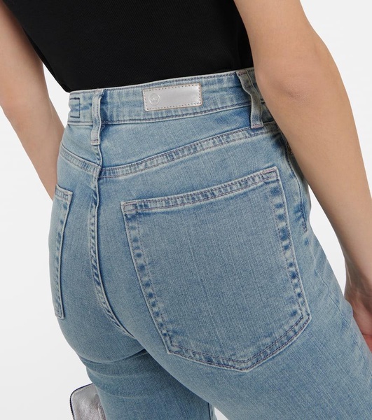 Patty high-rise flared jeans