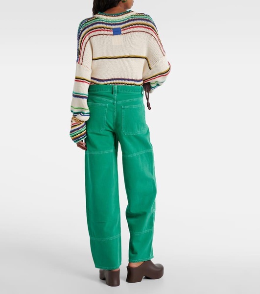Tanis high-rise cargo jeans