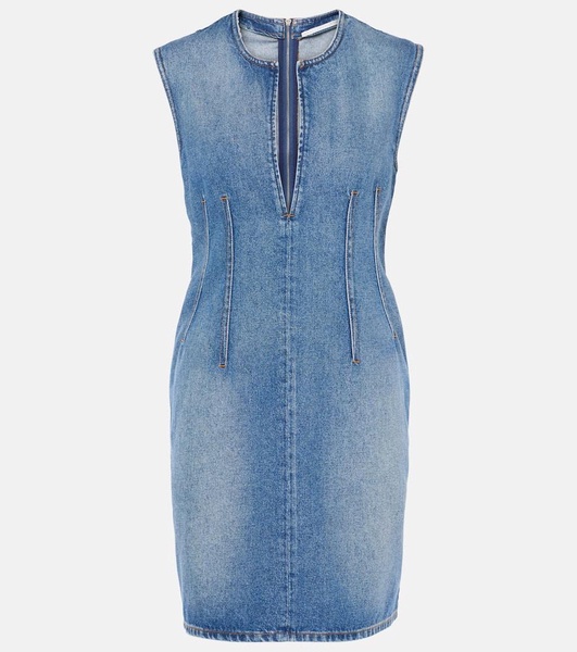 Denim minidress
