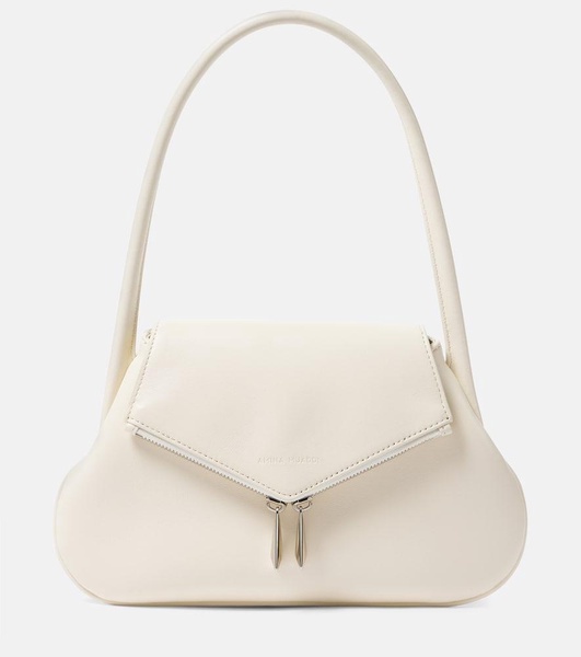 Gemini Flat leather shoulder bag