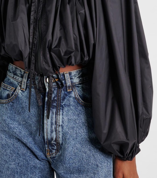 Balloon bomber jacket