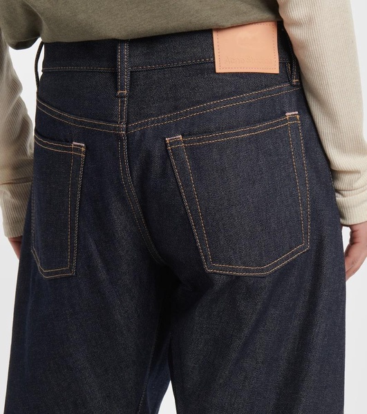 2006F mid-rise barrel-leg jeans
