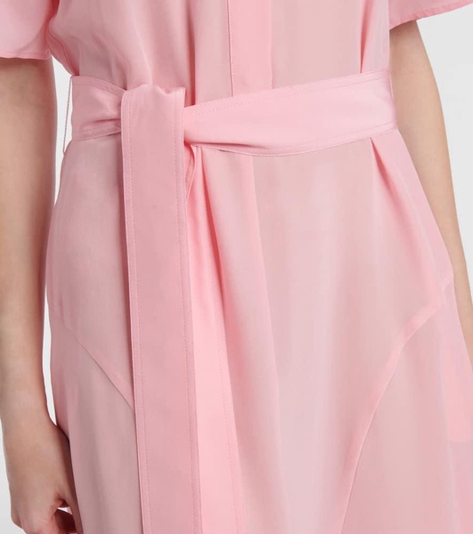 Iconic silk midi dress