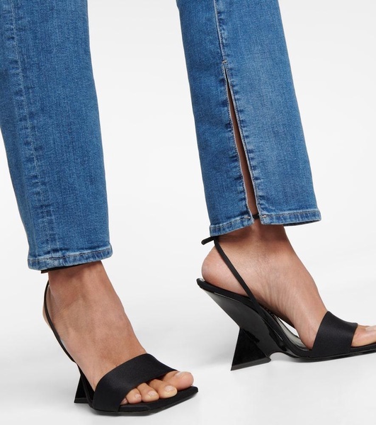 Knoxx high-rise boyfriend jeans