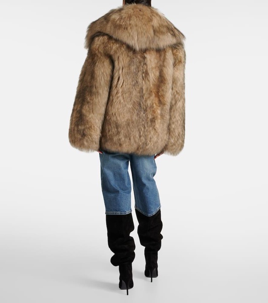 Shearling coat