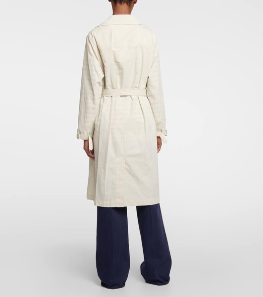 Irene cotton-blend trench coat