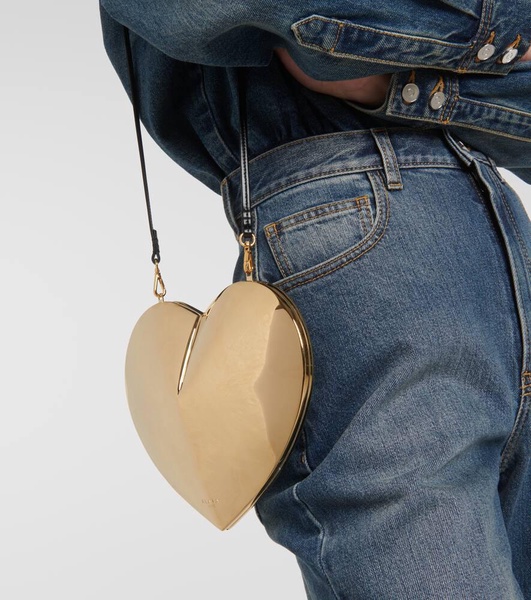 Le Cœur metal shoulder bag