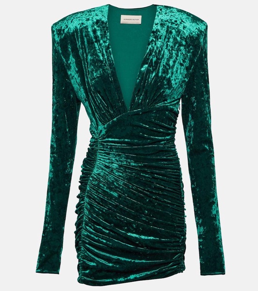 Velvet minidress