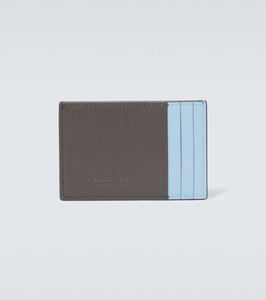 Cassette leather card case