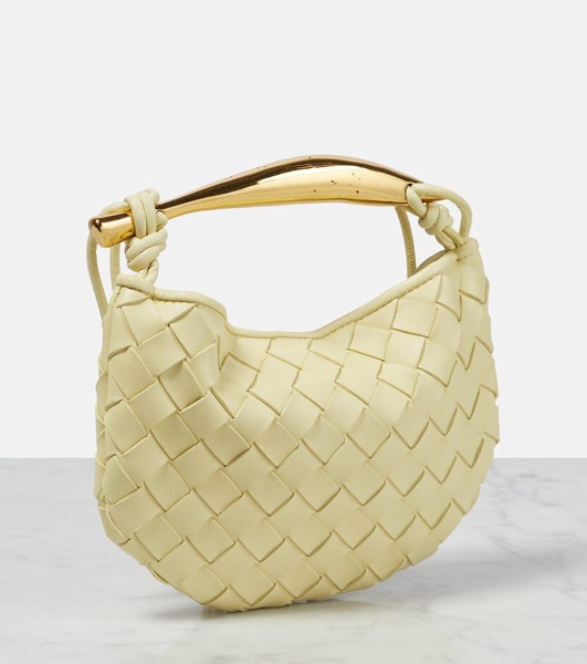 Sardine Intrecciato Baby leather shoulder bag