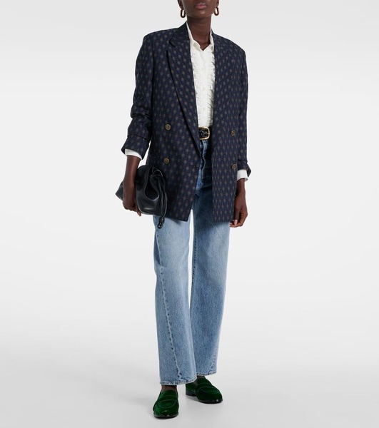 Martin velvet loafers