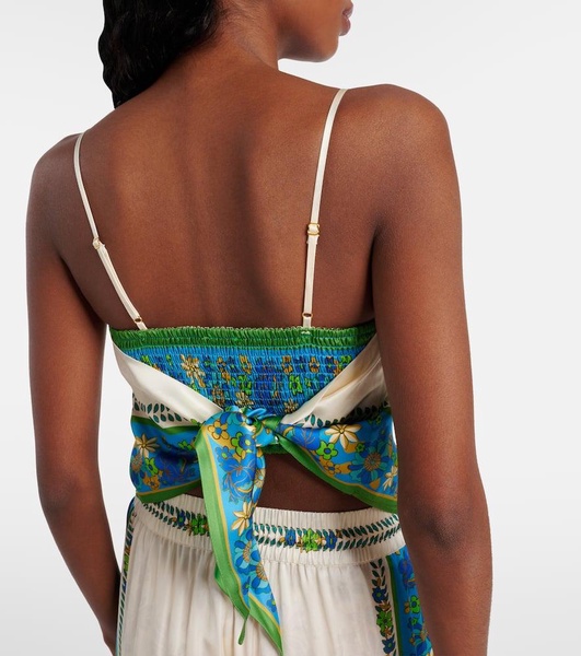 Vivianna printed top