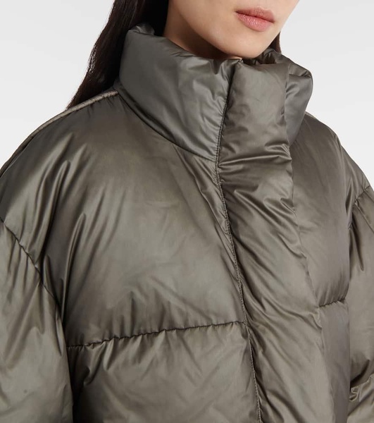 Logo down jacket