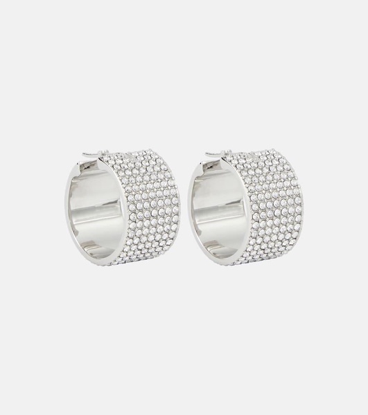 Rih Small embellished hoop earrings