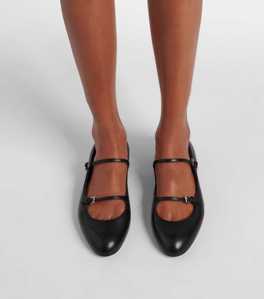 Circus leather Mary Jane flats