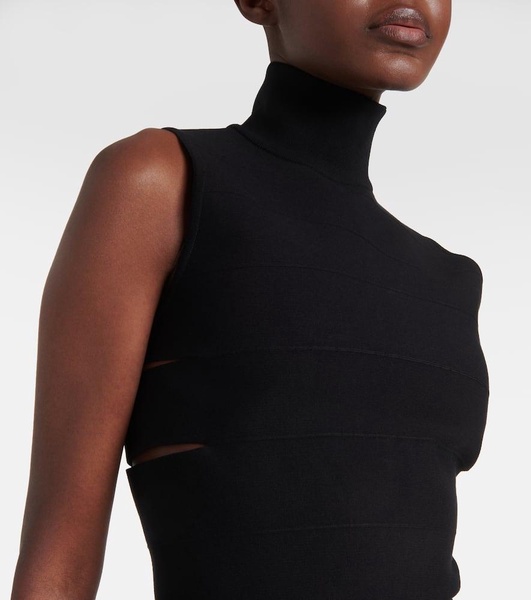 Cutout midi dress