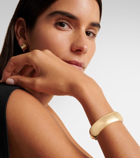 Cosmo Large 18kt gold bangle