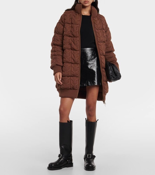Ovatta wool and cashmere jacket