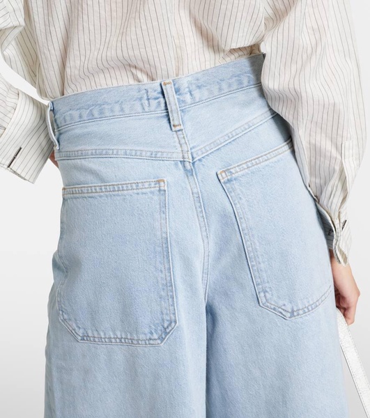 Nolan mid-rise wide-leg jeans