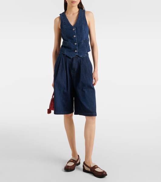 Denim vest