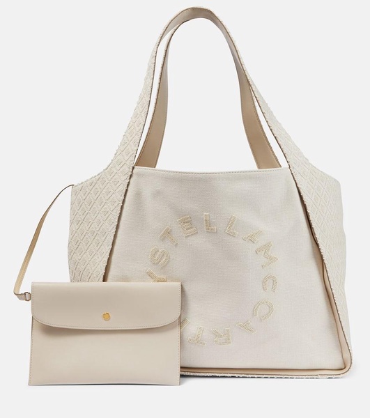 Embroidered tote bag