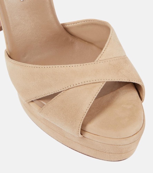 Divine 130 suede platform sandals