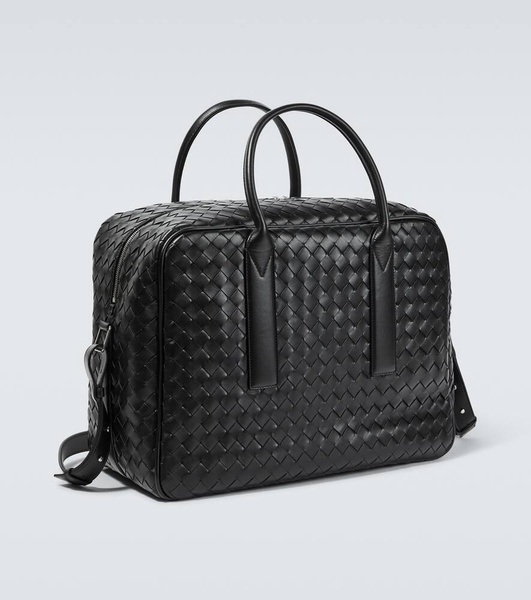 Getaway Intrecciato leather duffel bag