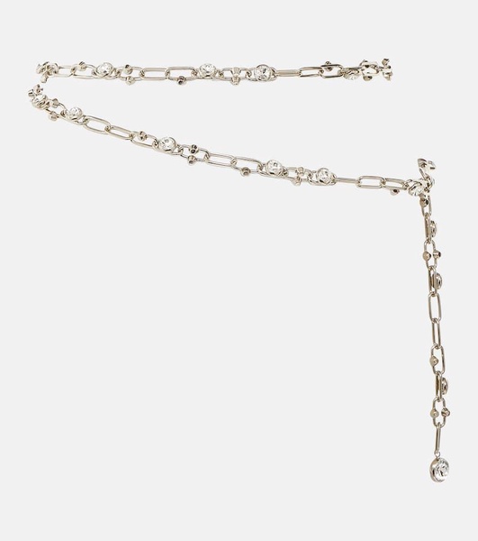 Embellished chain belt
