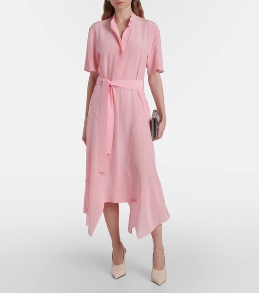 Iconic silk midi dress