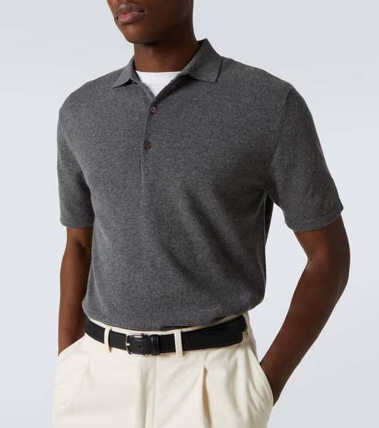 Mr Rochester cashmere polo sweater