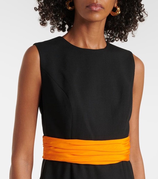 Wool cocktail dress