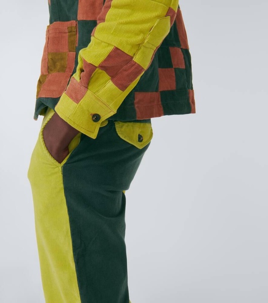 Duo cotton corduroy pants