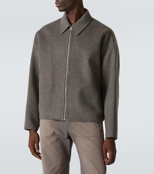 Wool blouson