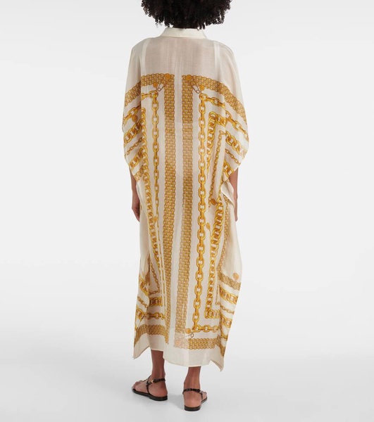 Barocco chiffon kaftan