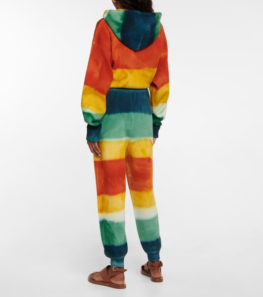 Paradise striped sweatpants
