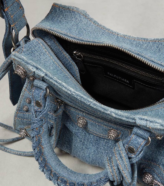 Neo Cagole XS denim shoulder bag
