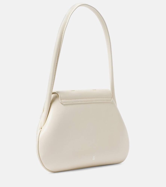 Gemini Flat leather shoulder bag