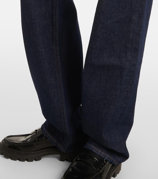 Kelly high-rise straight jeans
