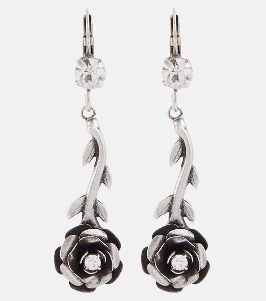 Rose earrings