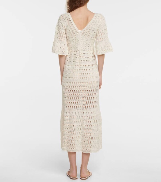 Marissa crochet cotton maxi dress