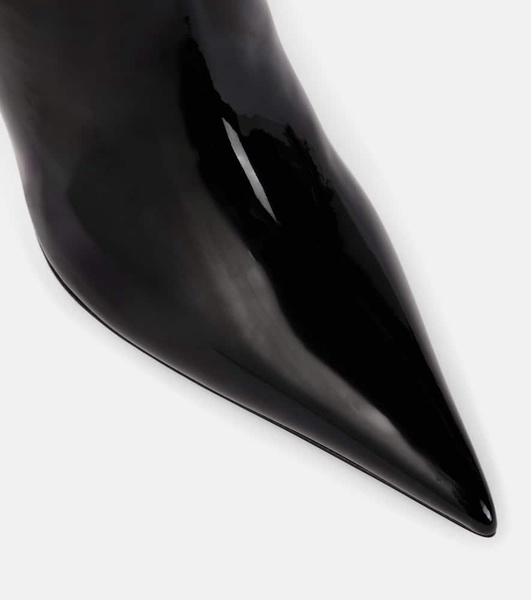 Barbara 90 patent leather knee-high boots