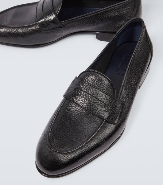 Appia penny leather loafers