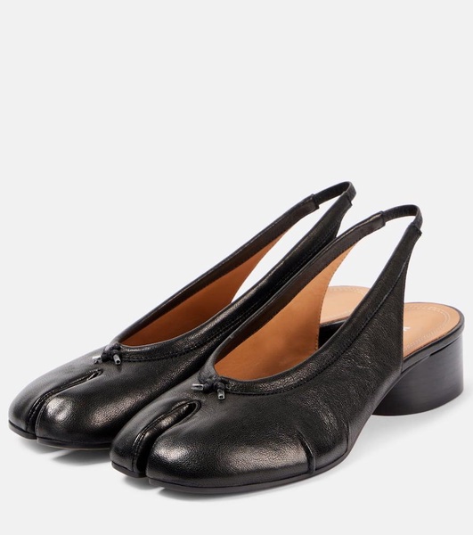 Tabi slingback pumps